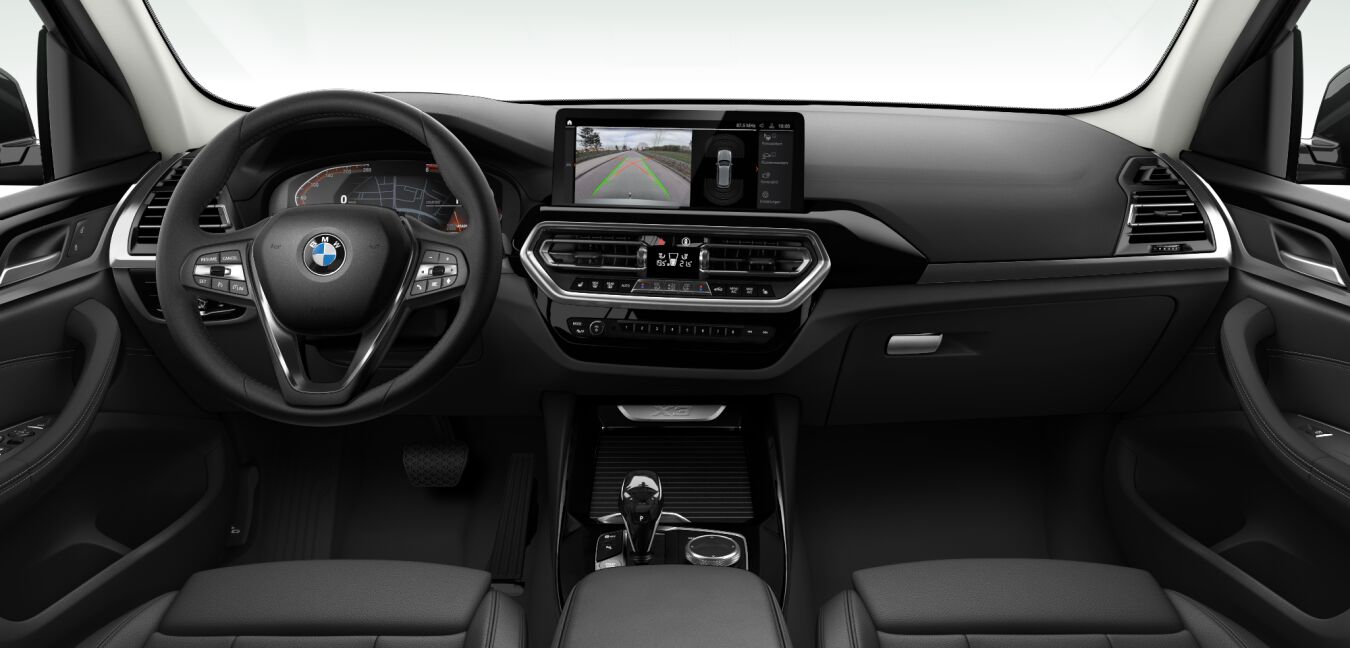 BMW BMW X im Innenraum von vorne