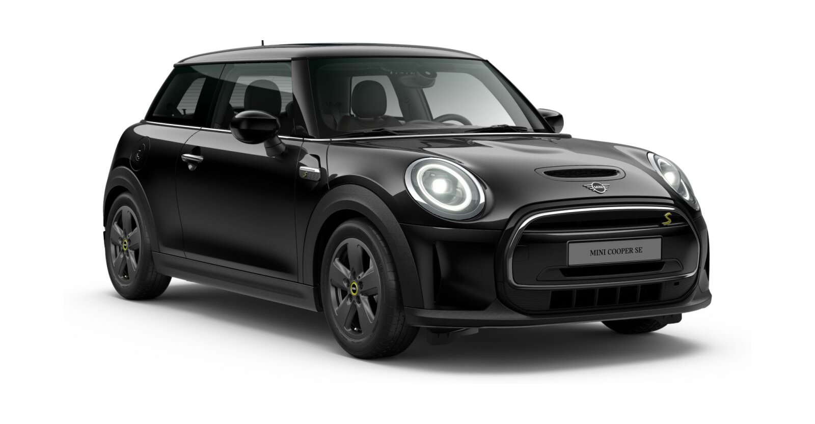 MINI MINI 3-Türer in Schwarz von vorne