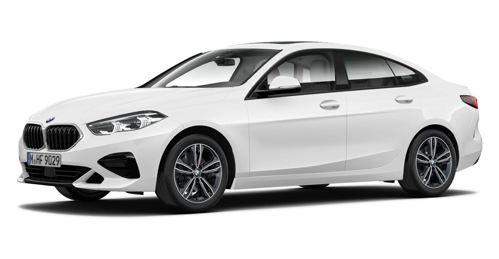 BMW BMW 2er in Weiß von vorne BMW BMW 2er in Weiß von vorne
