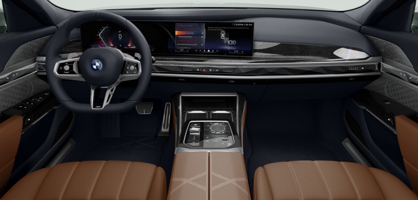 BMW BMW 7er im Innenraum von vorne