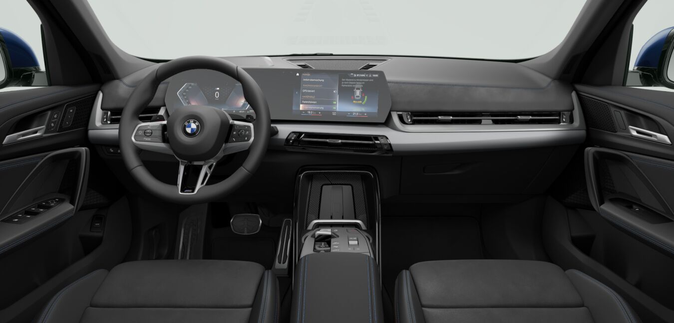 BMW BMW X im Innenraum von vorne