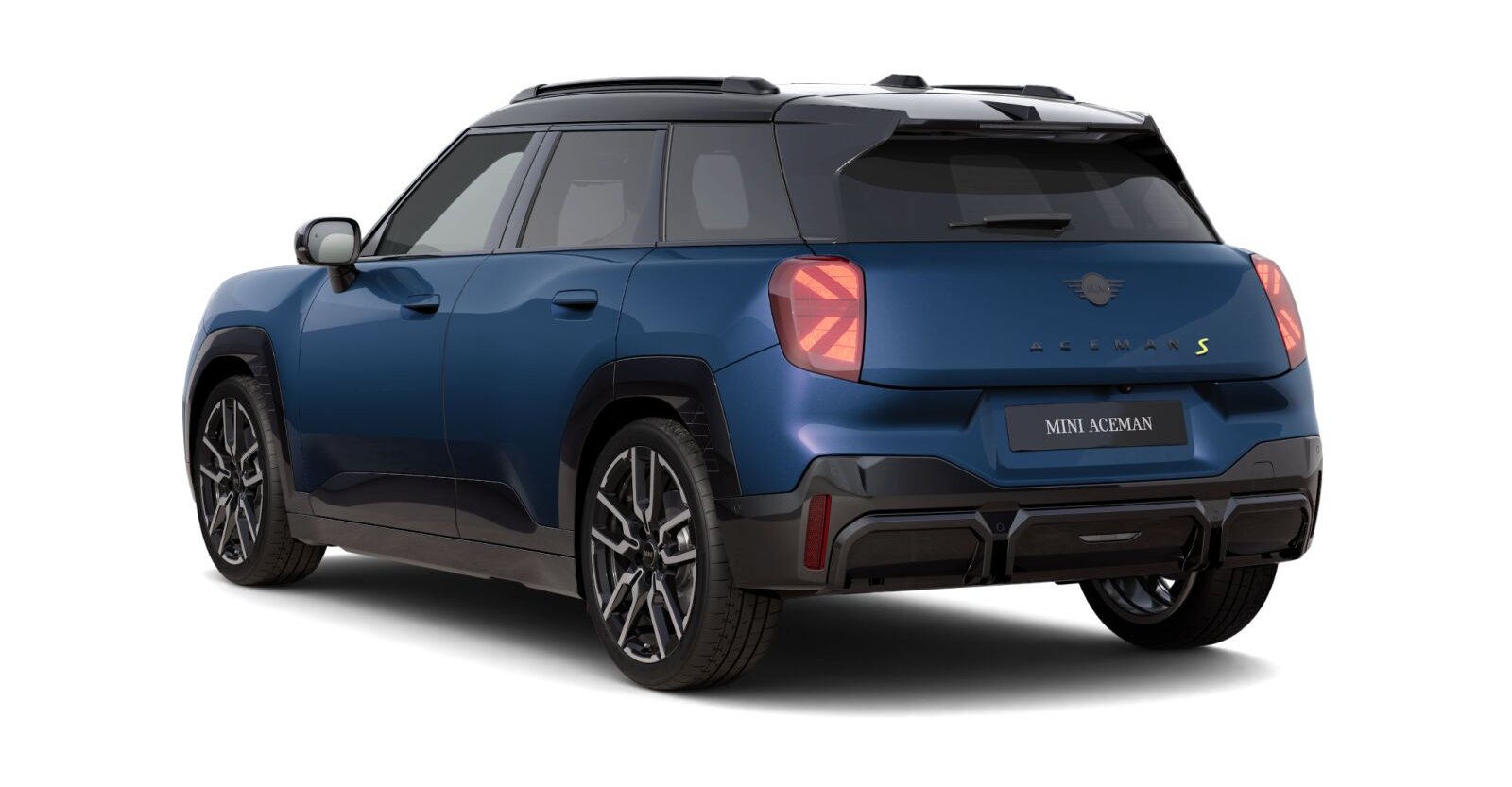 MINI MINI Aceman in Blau von hinten MINI MINI Aceman in Blau von hinten