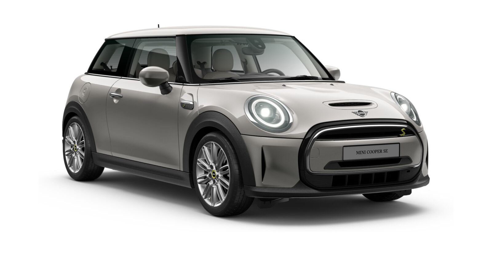 MINI MINI 3-Türer in Silber von vorne MINI MINI 3-Türer in Silber von vorne
