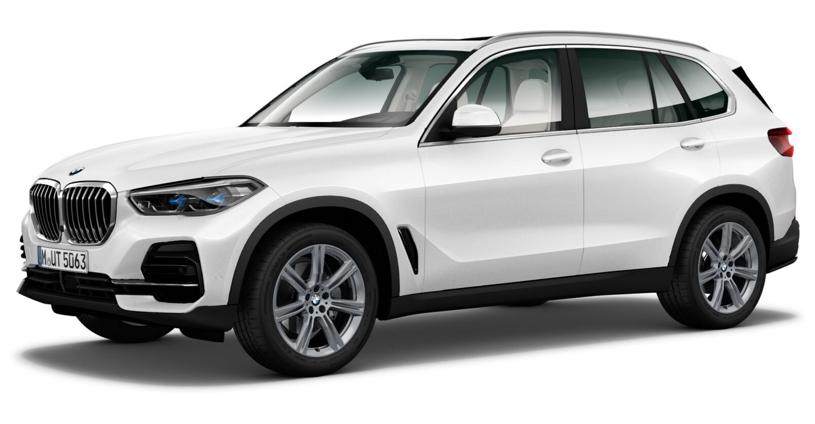 BMW BMW X in Weiß von vorne BMW BMW X in Weiß von vorne