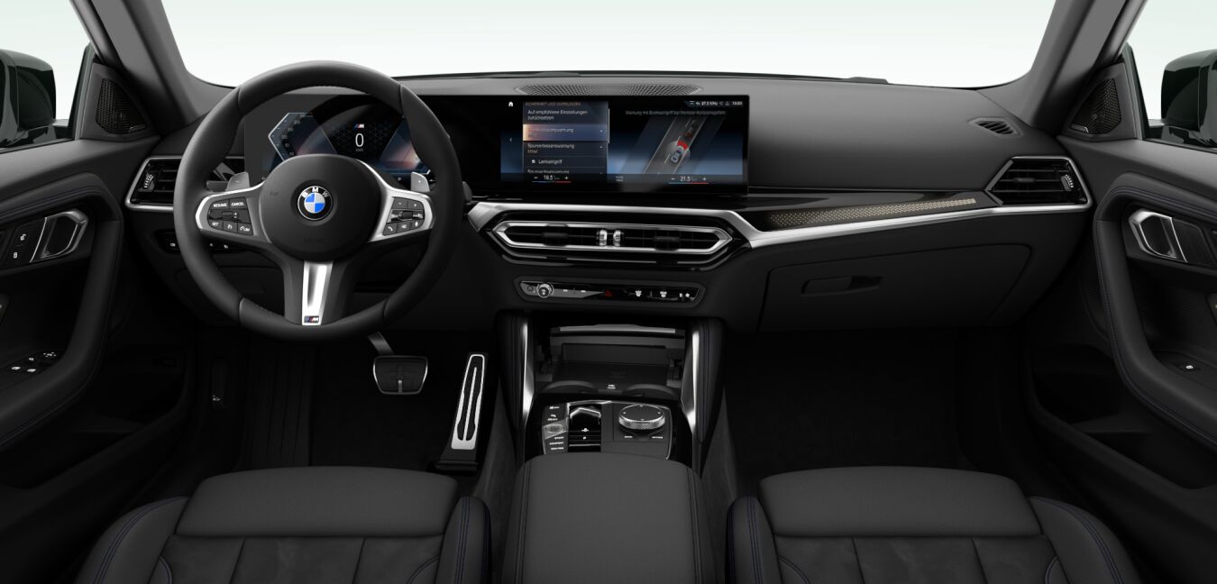 BMW BMW 2er im Innenraum von vorne BMW BMW 2er im Innenraum von vorne