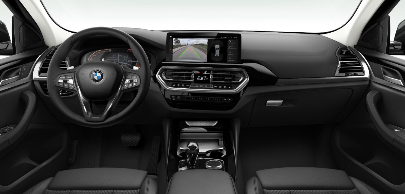 BMW BMW X im Innenraum von vorne
