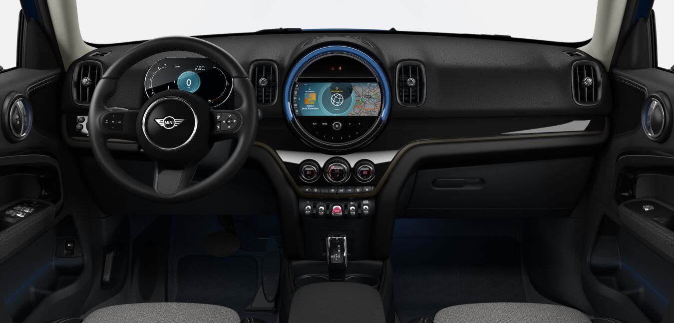 MINI MINI Countryman im Innenraum von vorne