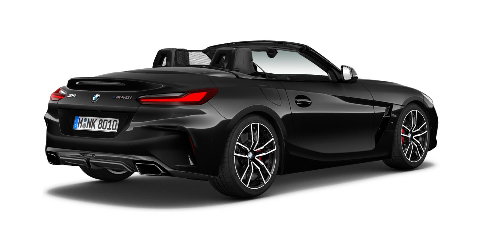 BMW BMW Z in Schwarz von hinten BMW BMW Z in Schwarz von hinten