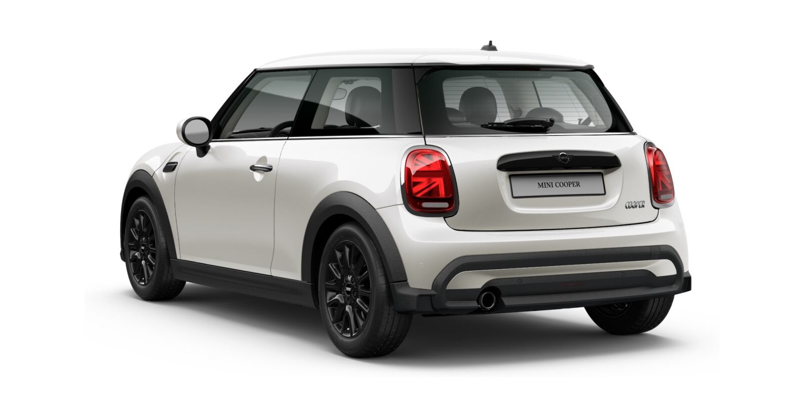 MINI MINI 3-Türer in Weiß von hinten MINI MINI 3-Türer in Weiß von hinten
