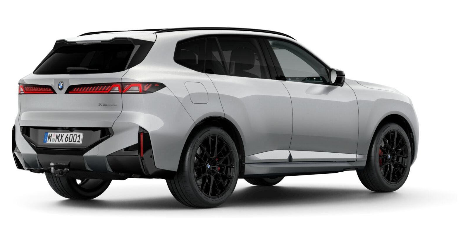 BMW BMW X in Grau von hinten