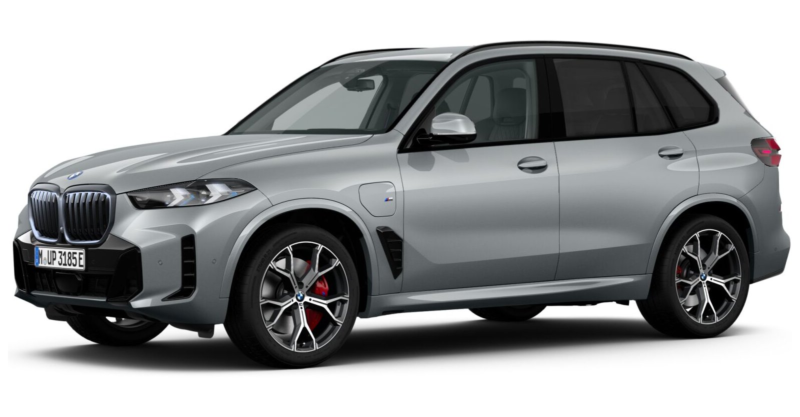 BMW X5 xDrive50e in Grau von vorne BMW X5 xDrive50e in Grau von vorne