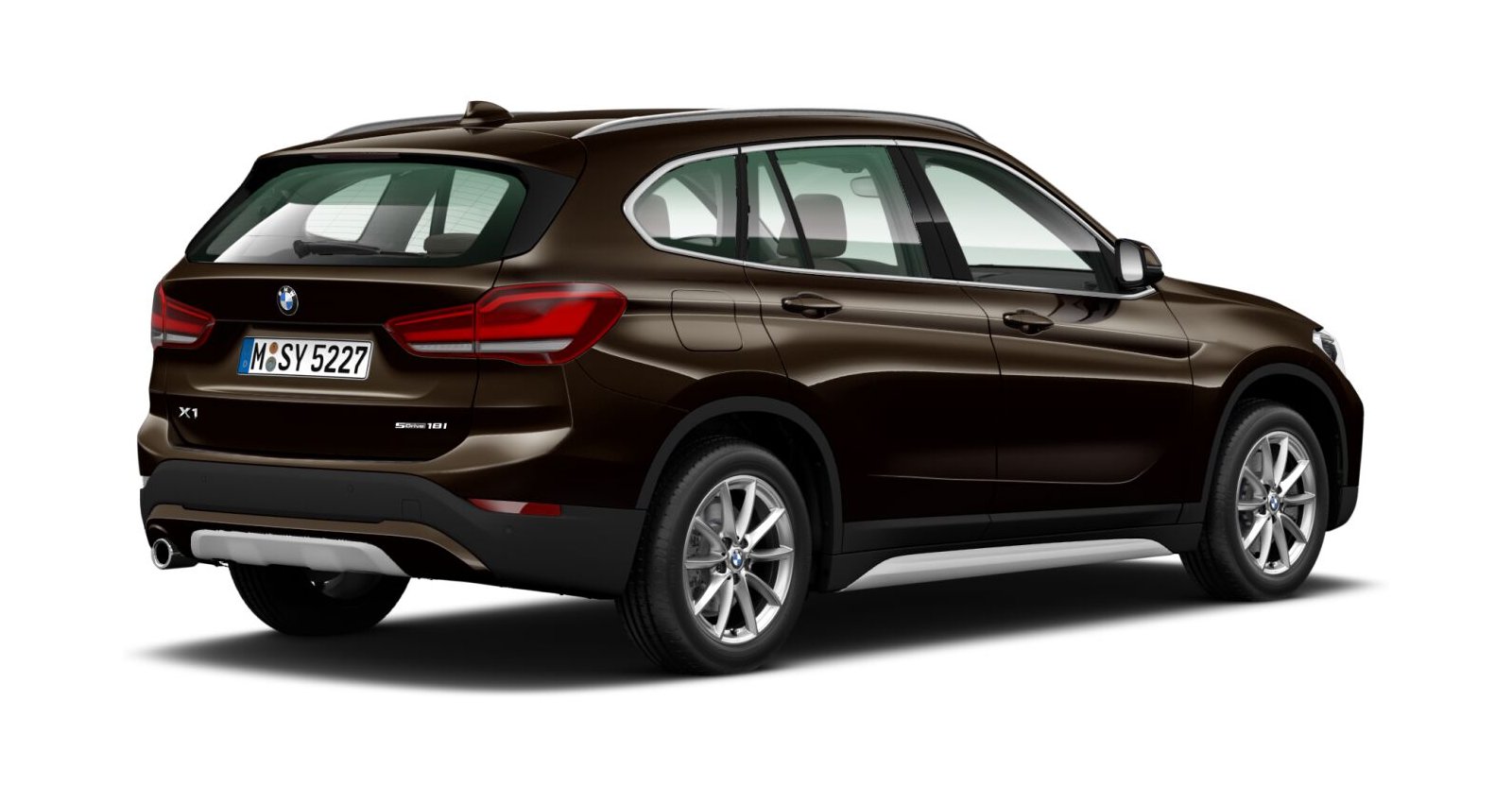 BMW BMW X in Braun von hinten BMW BMW X in Braun von hinten