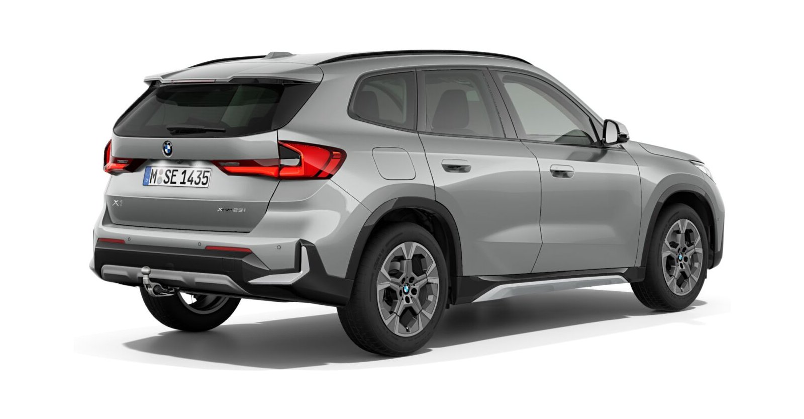 BMW BMW X in Grau von hinten BMW BMW X in Grau von hinten
