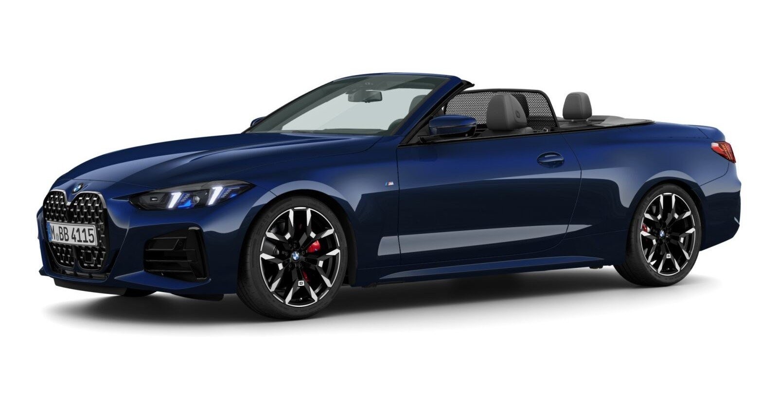 BMW BMW 4er in Blau von vorne BMW BMW 4er in Blau von vorne
