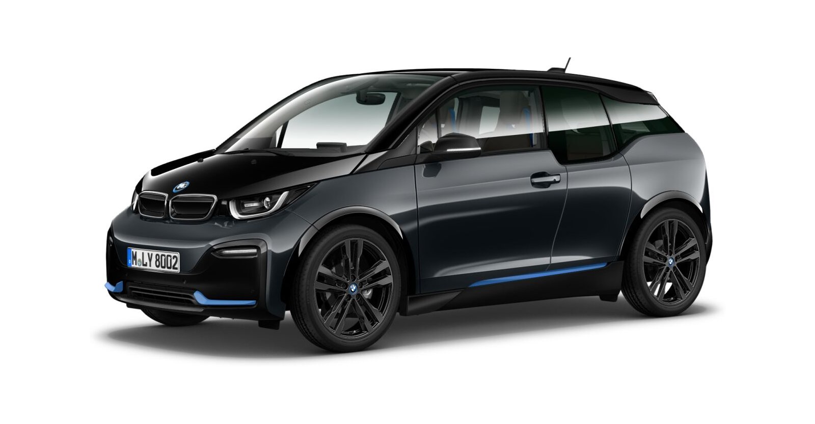BMW BMW I in Grau von vorne