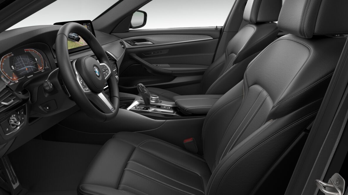 BMW BMW 5er im Innenraum seitlich