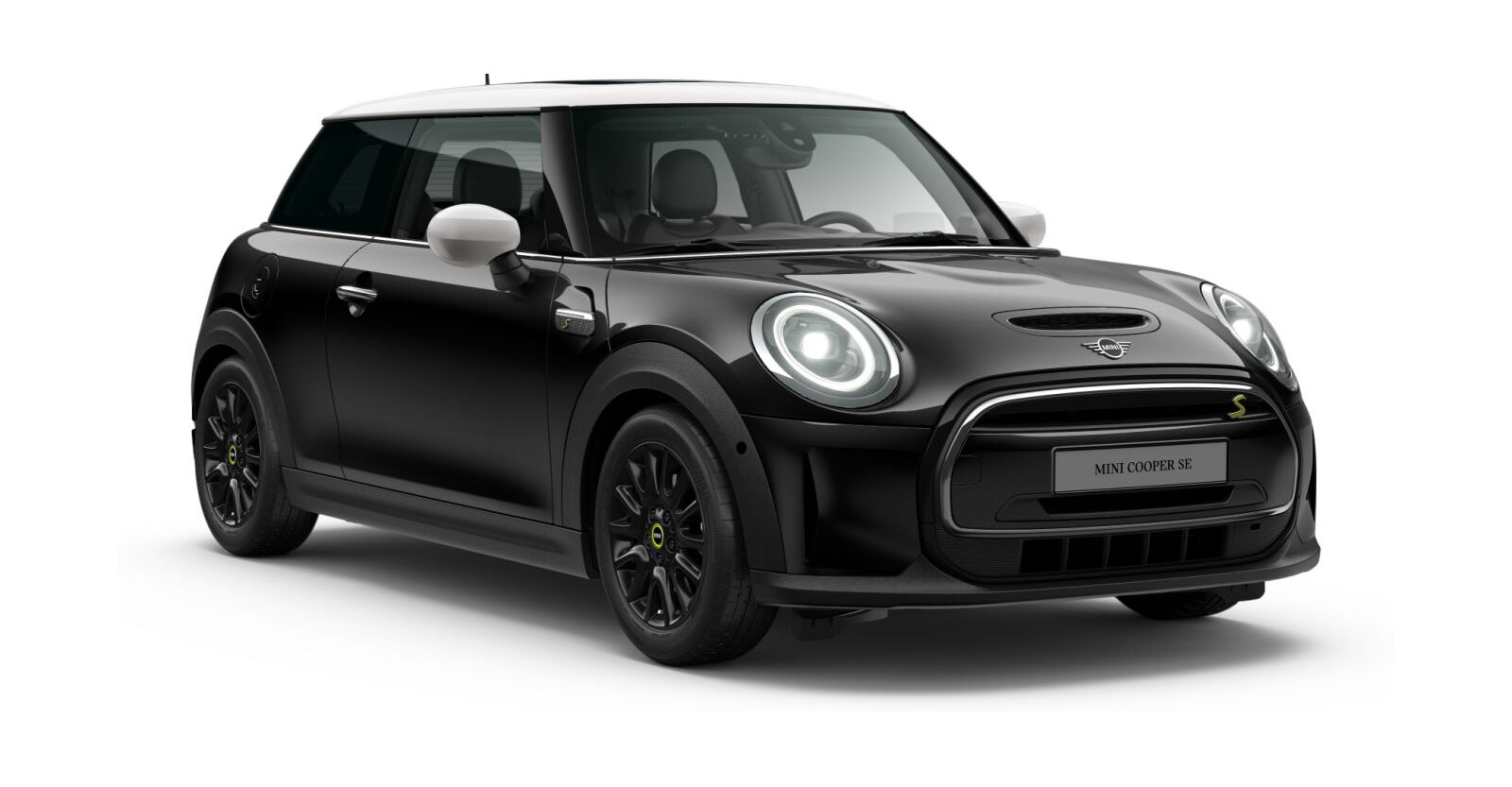 MINI MINI 3-Türer in Schwarz von vorne