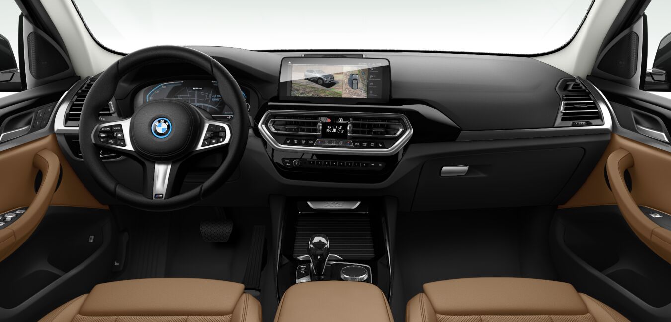 BMW BMW X im Innenraum von vorne