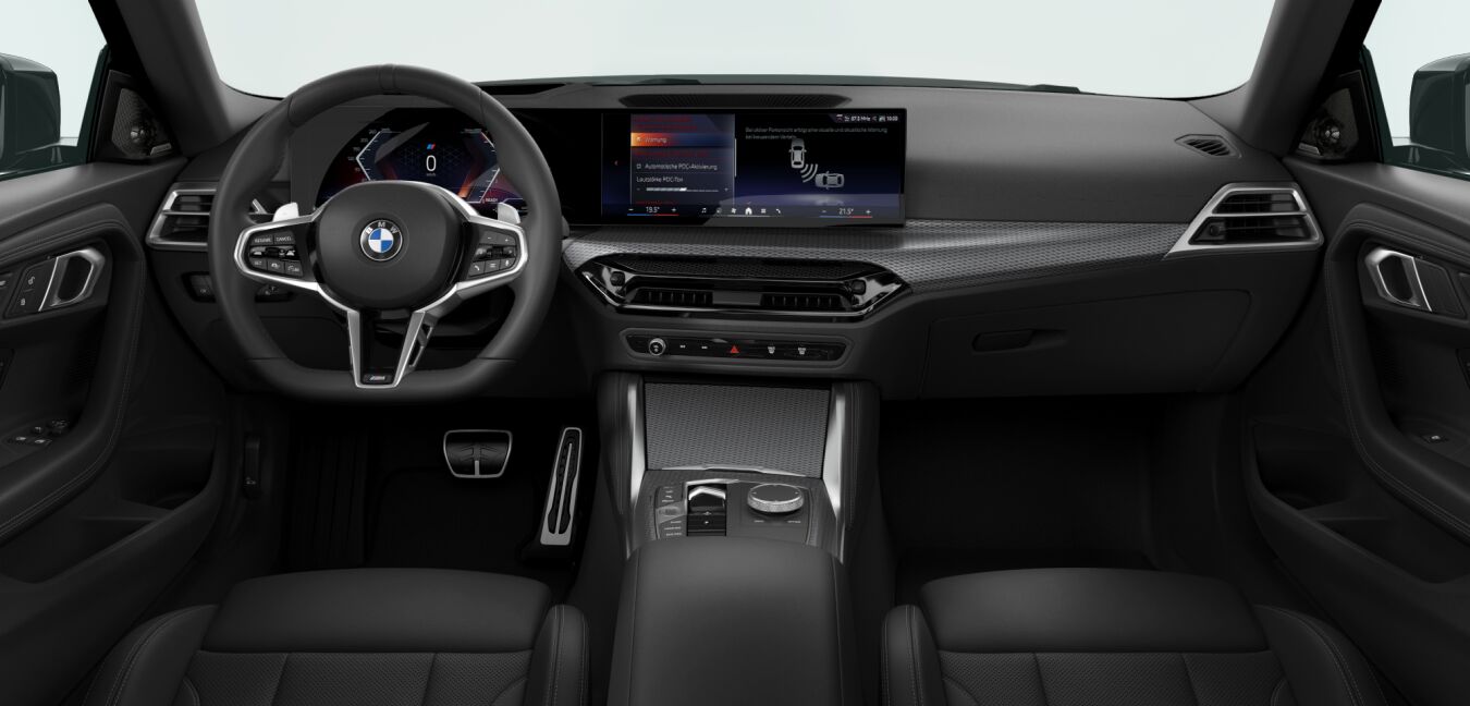 BMW BMW 2er im Innenraum von vorne