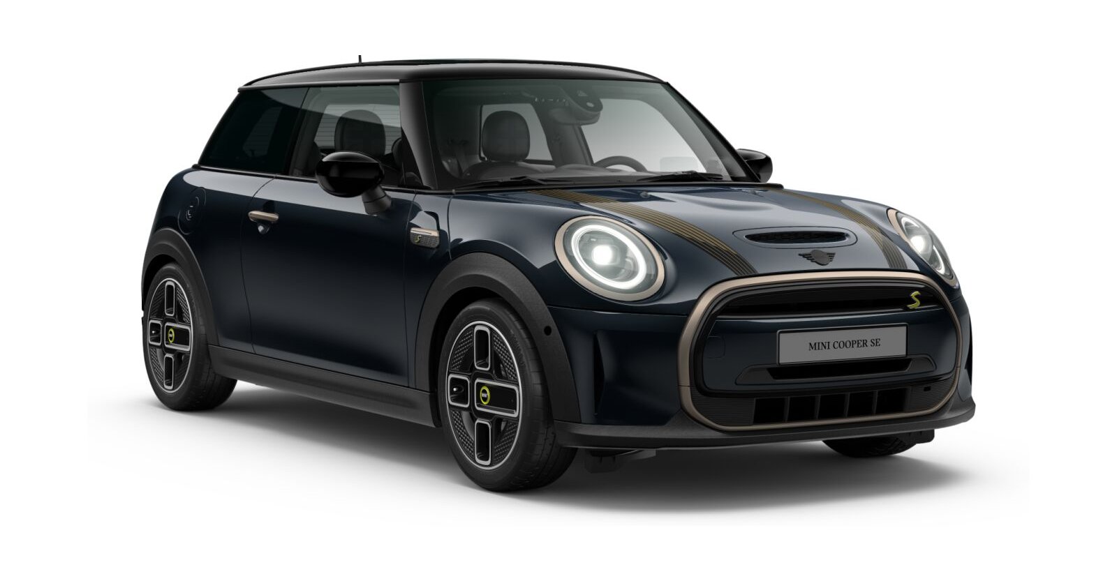 MINI MINI 3-Türer in Schwarz von vorne MINI MINI 3-Türer in Schwarz von vorne