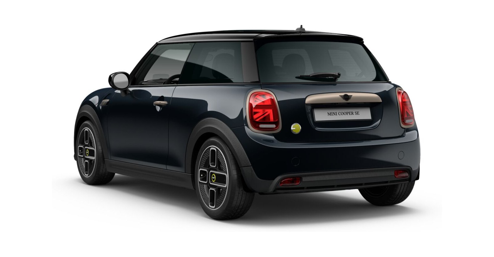 MINI MINI 3-Türer in Schwarz von hinten MINI MINI 3-Türer in Schwarz von hinten