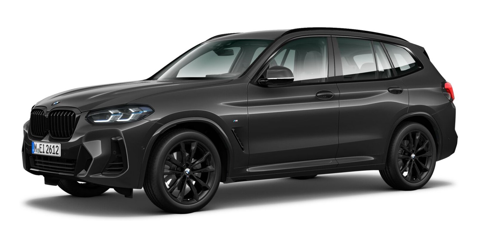 BMW X3 xDrive 20i in Grau von vorne BMW X3 xDrive 20i in Grau von vorne