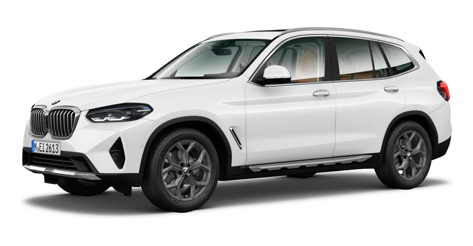 BMW BMW X in Weiß von vorne BMW BMW X in Weiß von vorne