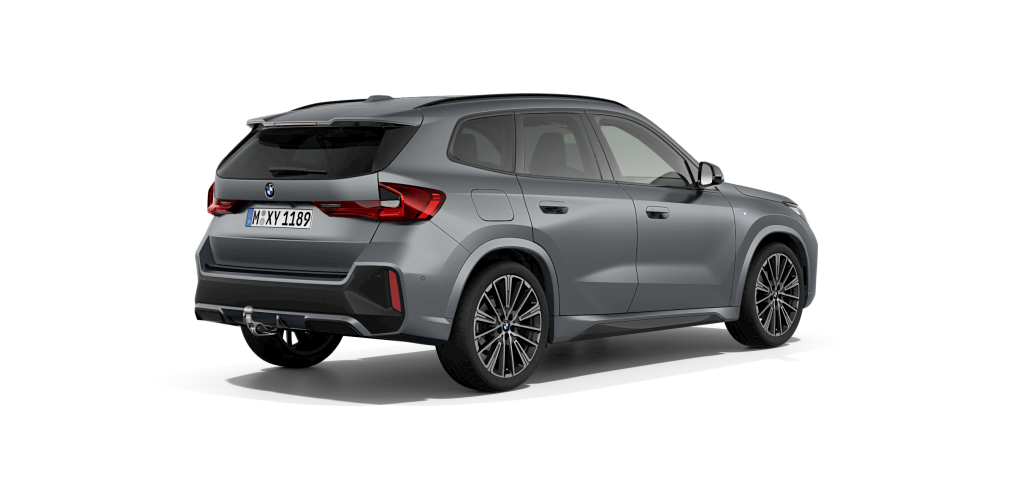 BMW BMW X in Grau von hinten BMW BMW X in Grau von hinten