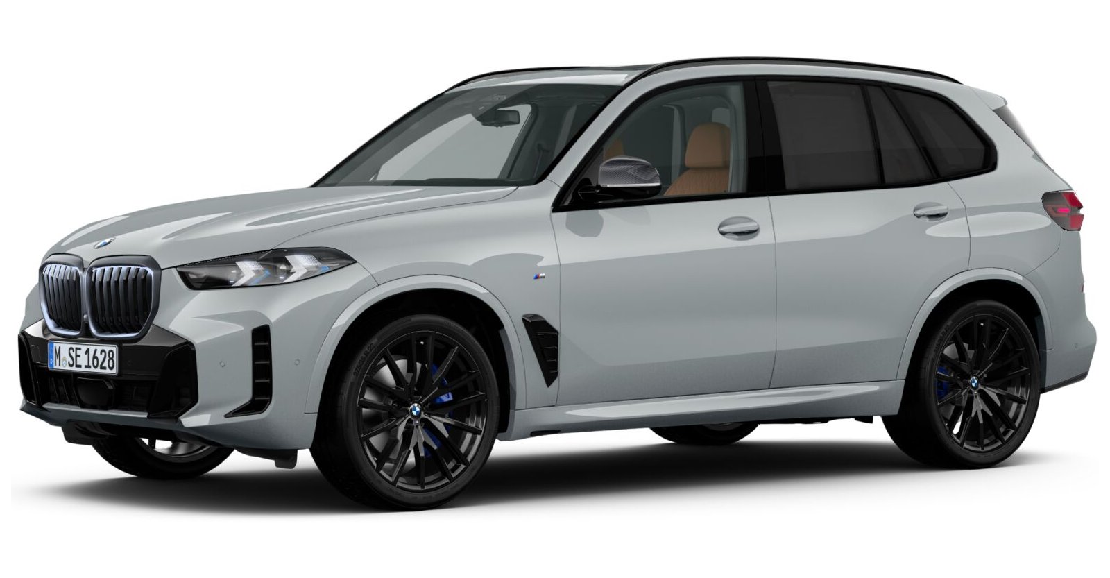 BMW X5 xDrive40i in Grau von vorne BMW X5 xDrive40i in Grau von vorne