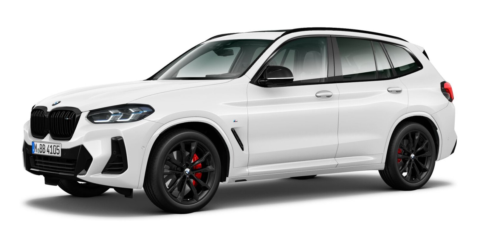 BMW BMW X in Weiß von vorne BMW BMW X in Weiß von vorne