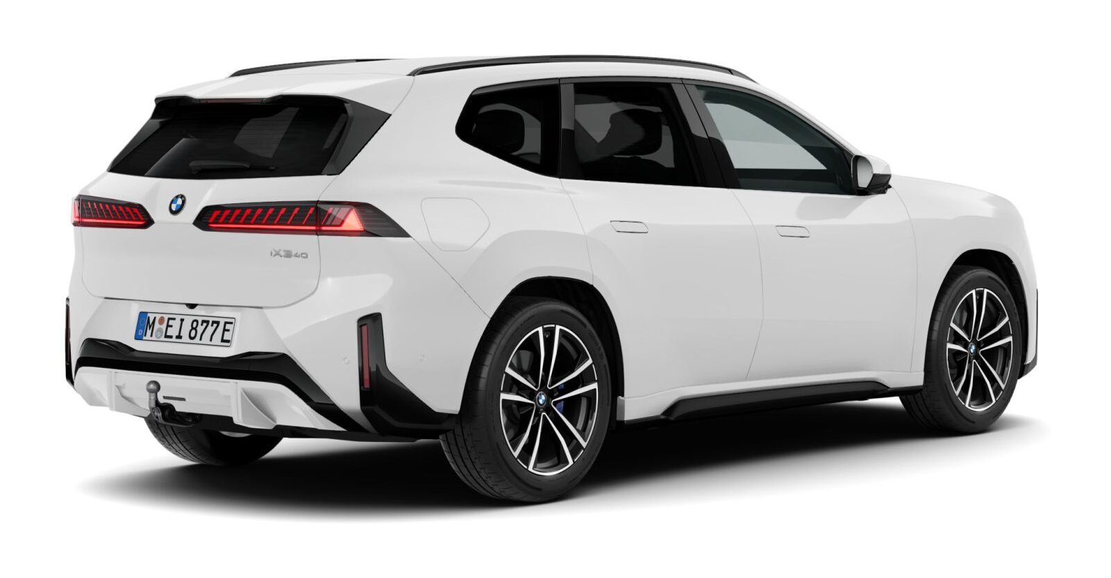 BMW BMW I in Weiß von hinten