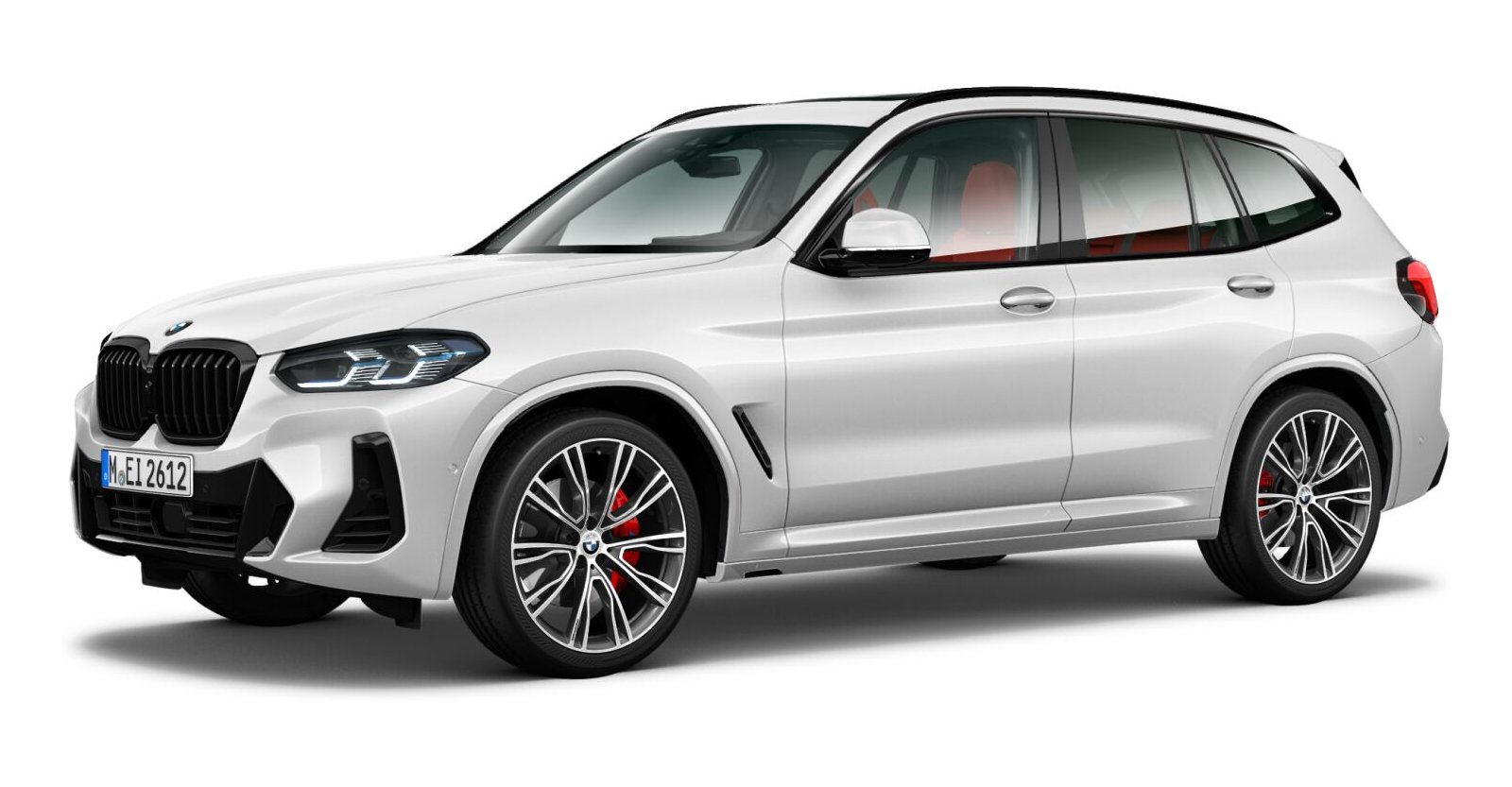 BMW BMW X in Weiß von vorne BMW BMW X in Weiß von vorne