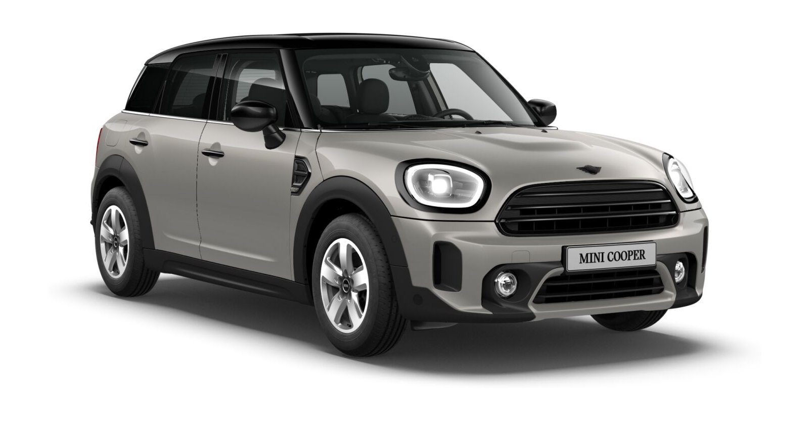 MINI MINI Countryman in Silber von vorne