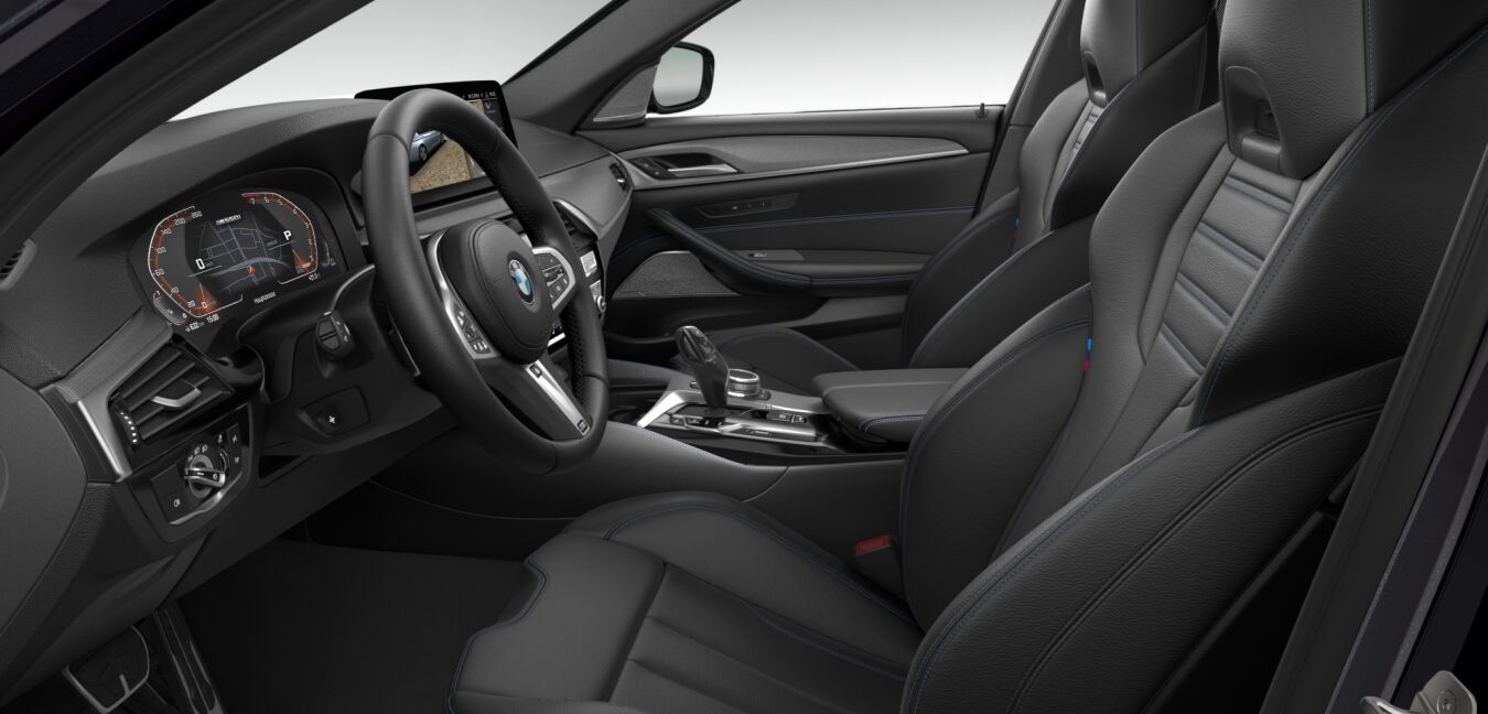 BMW BMW 5er im Innenraum seitlich BMW BMW 5er im Innenraum seitlich