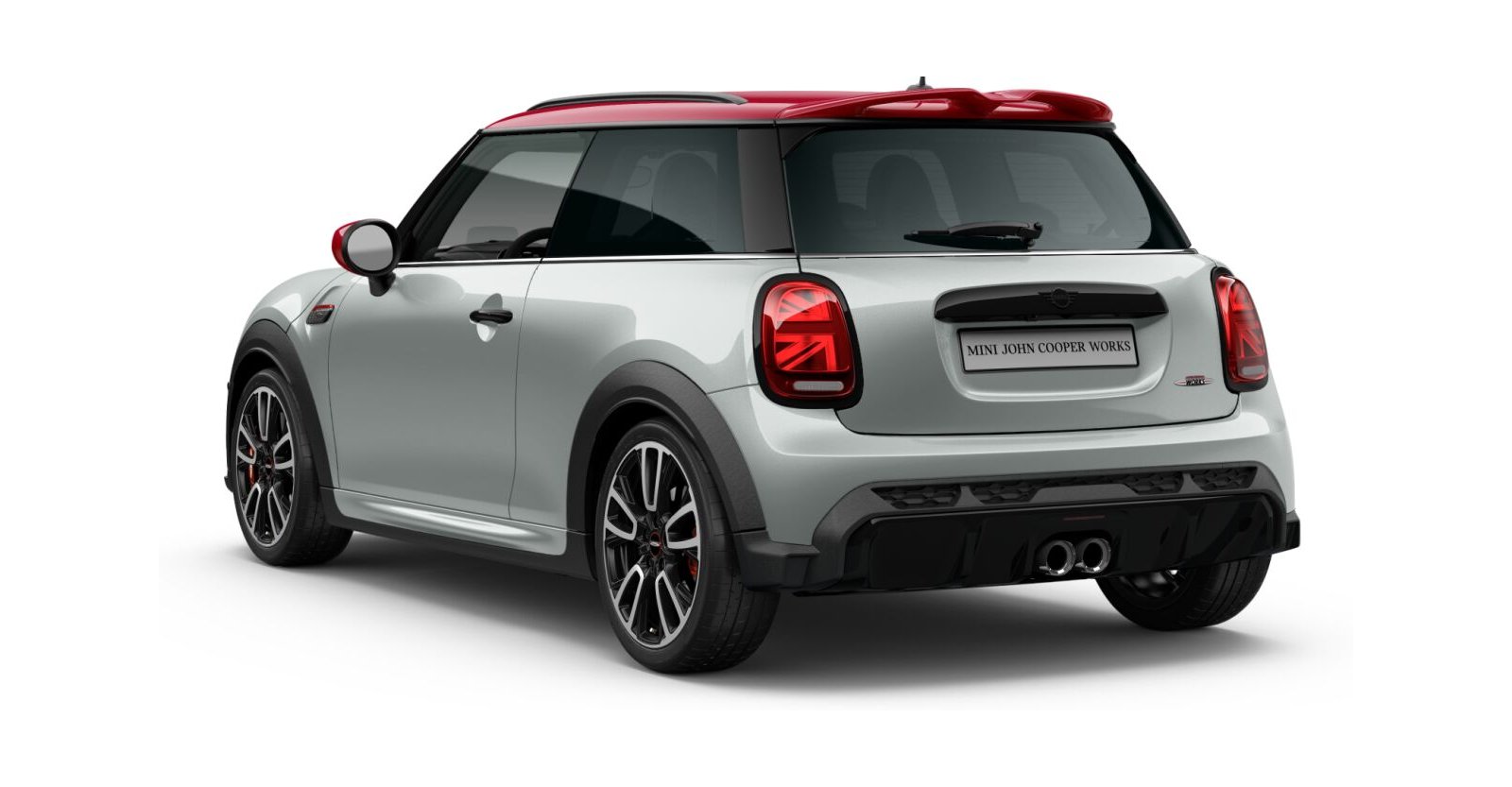 MINI MINI 3-Türer in Silber von hinten