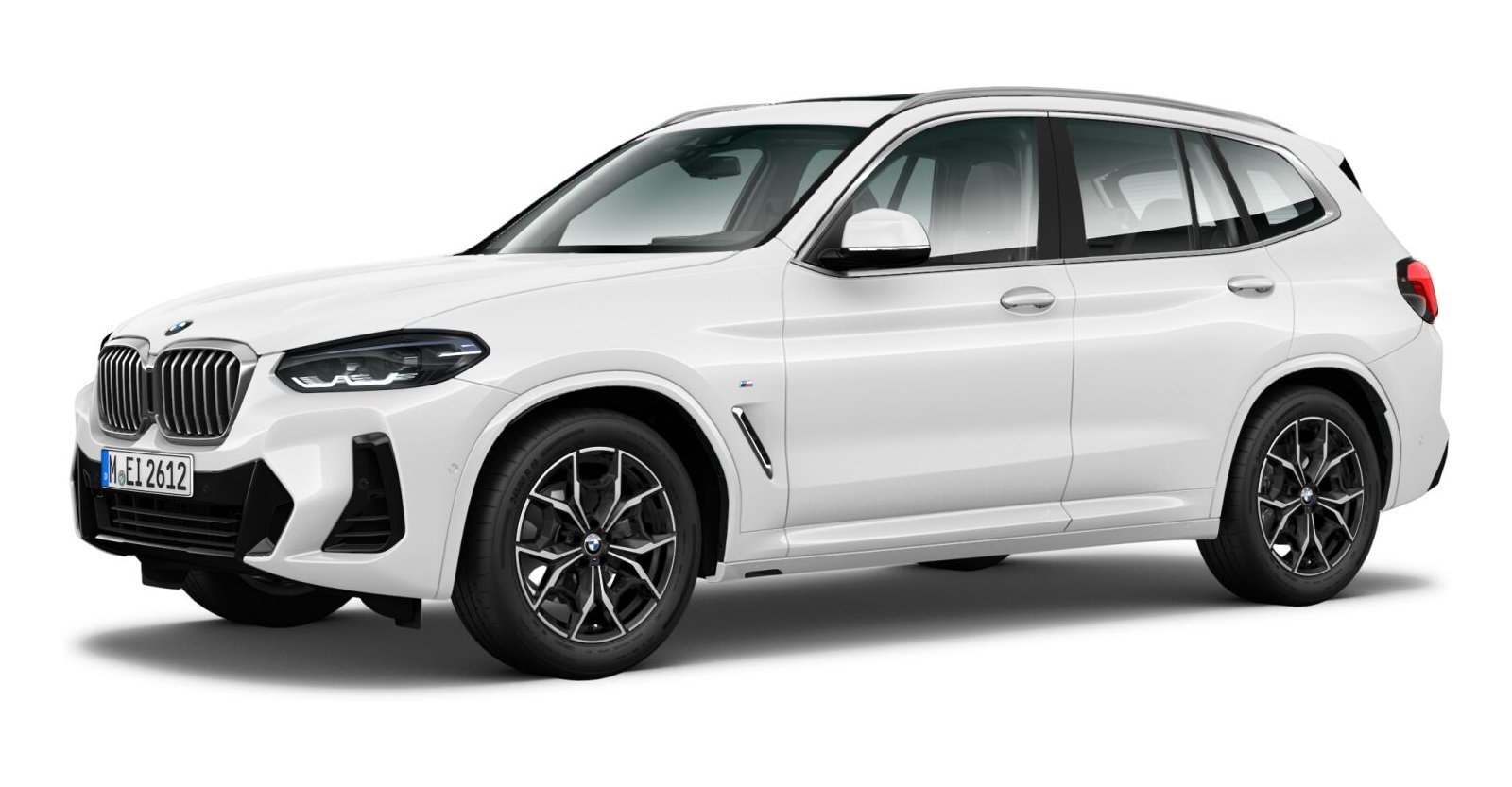 BMW BMW X in Weiß von vorne BMW BMW X in Weiß von vorne
