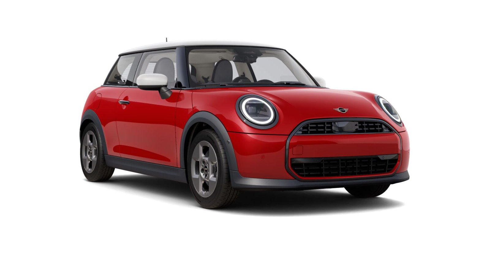 MINI MINI 3-Türer in Rot von vorne MINI MINI 3-Türer in Rot von vorne