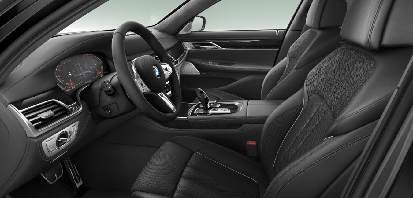 BMW BMW 7er im Innenraum seitlich BMW BMW 7er im Innenraum seitlich