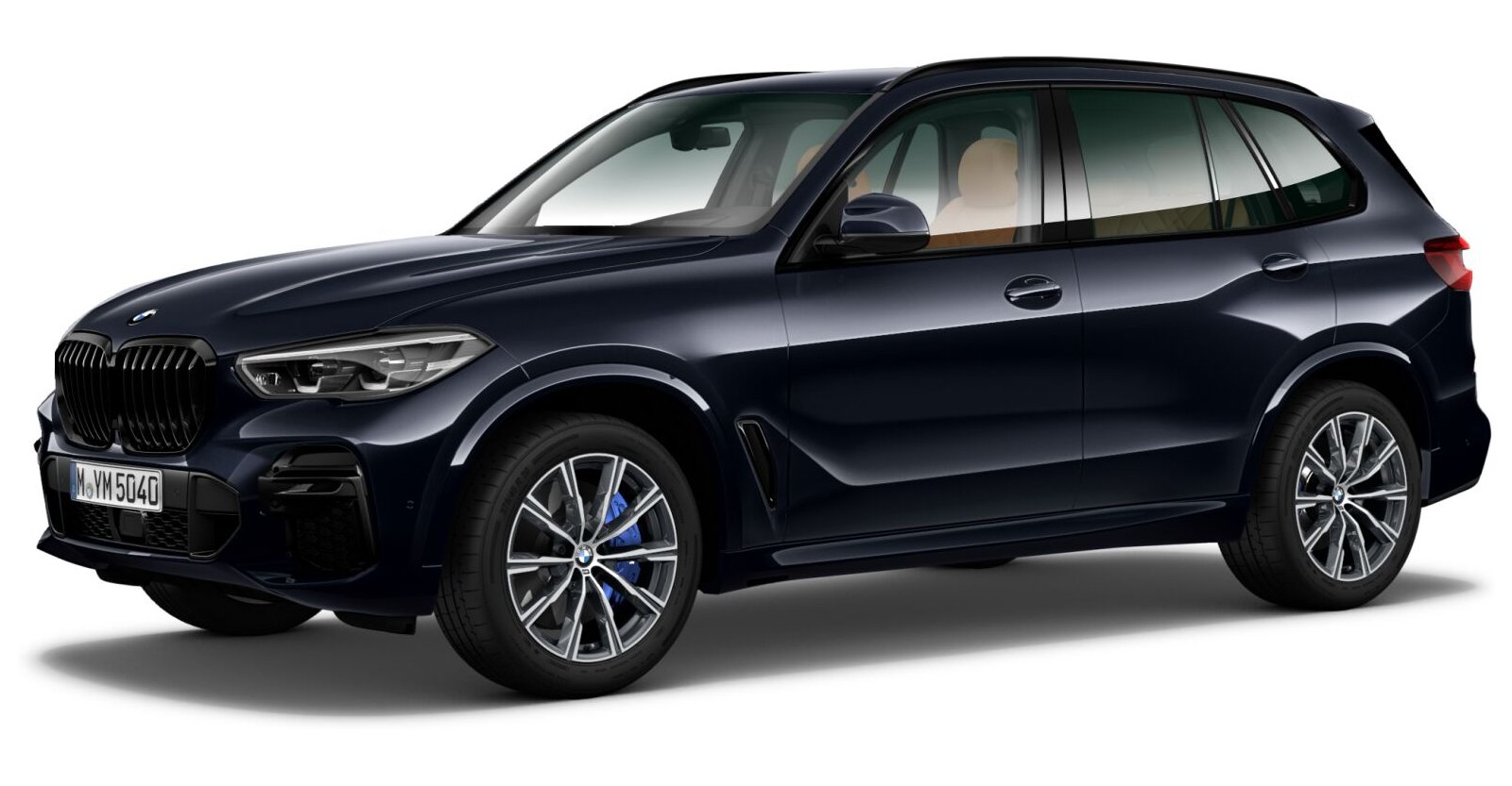 BMW BMW X in Schwarz von vorne BMW BMW X in Schwarz von vorne