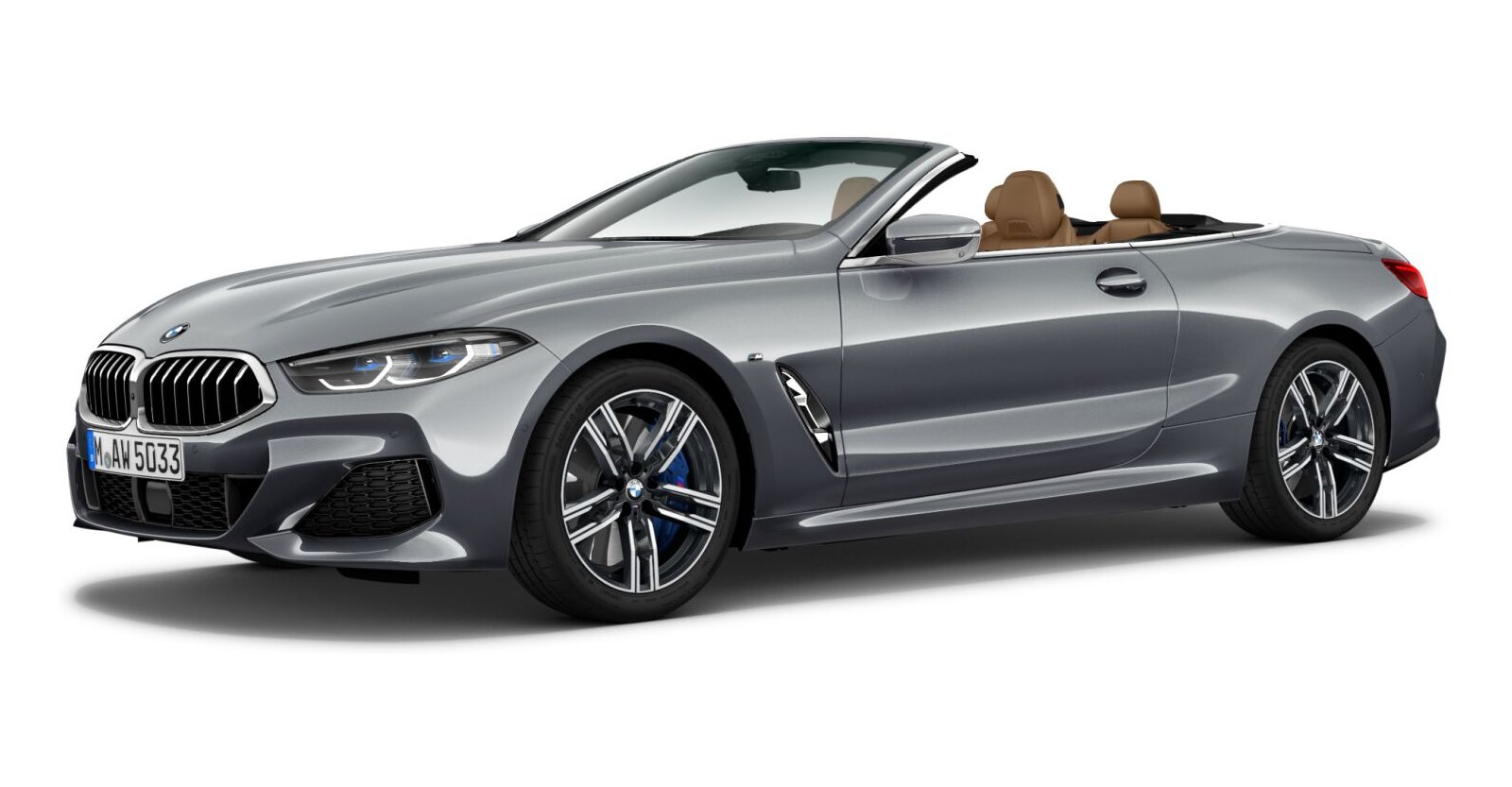 BMW BMW 8er in Grau von vorne BMW BMW 8er in Grau von vorne