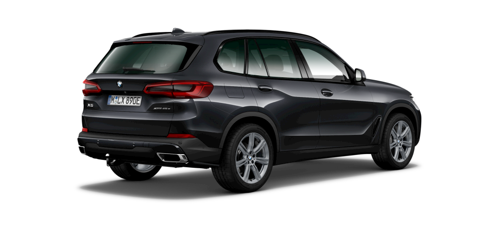 BMW BMW X in Grau von hinten BMW BMW X in Grau von hinten