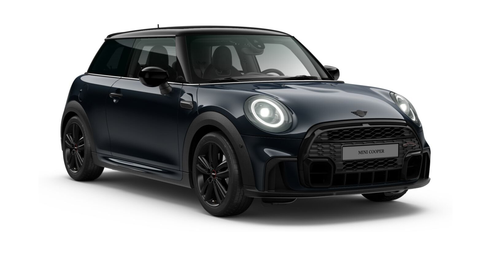 MINI MINI 3-Türer in Schwarz von vorne
