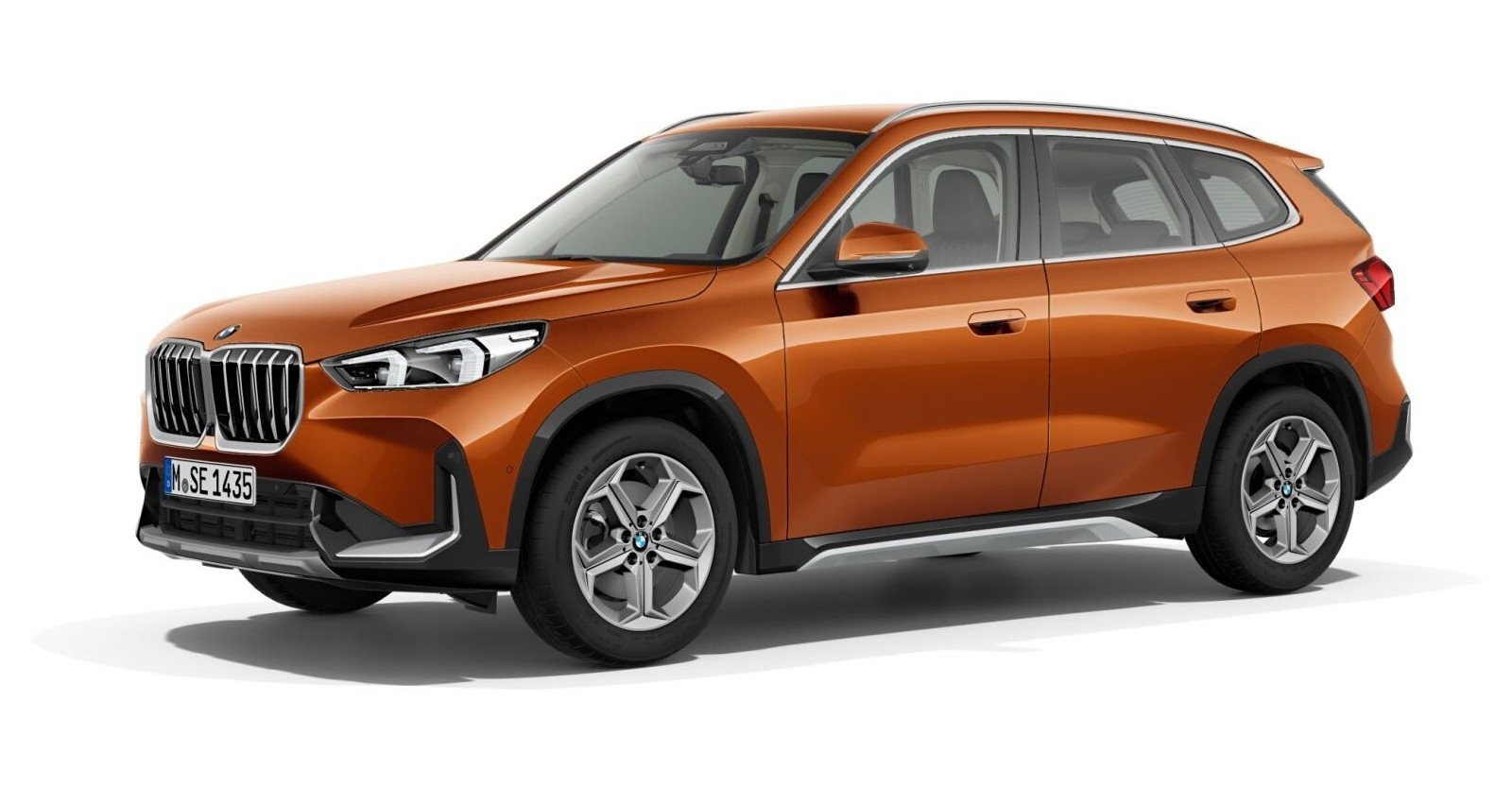 BMW BMW X in Orange von vorne BMW BMW X in Orange von vorne