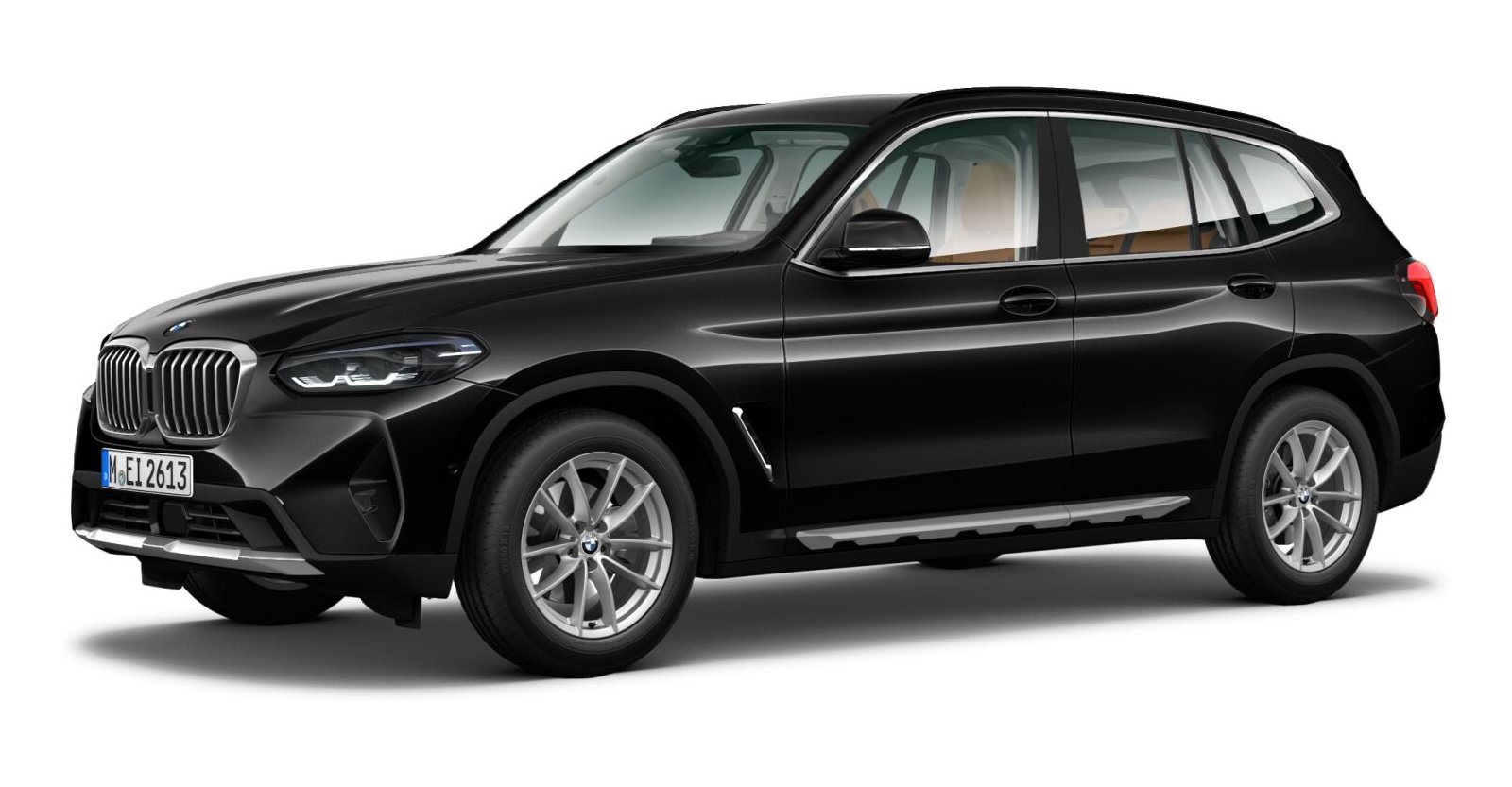 BMW BMW X in Schwarz von vorne BMW BMW X in Schwarz von vorne