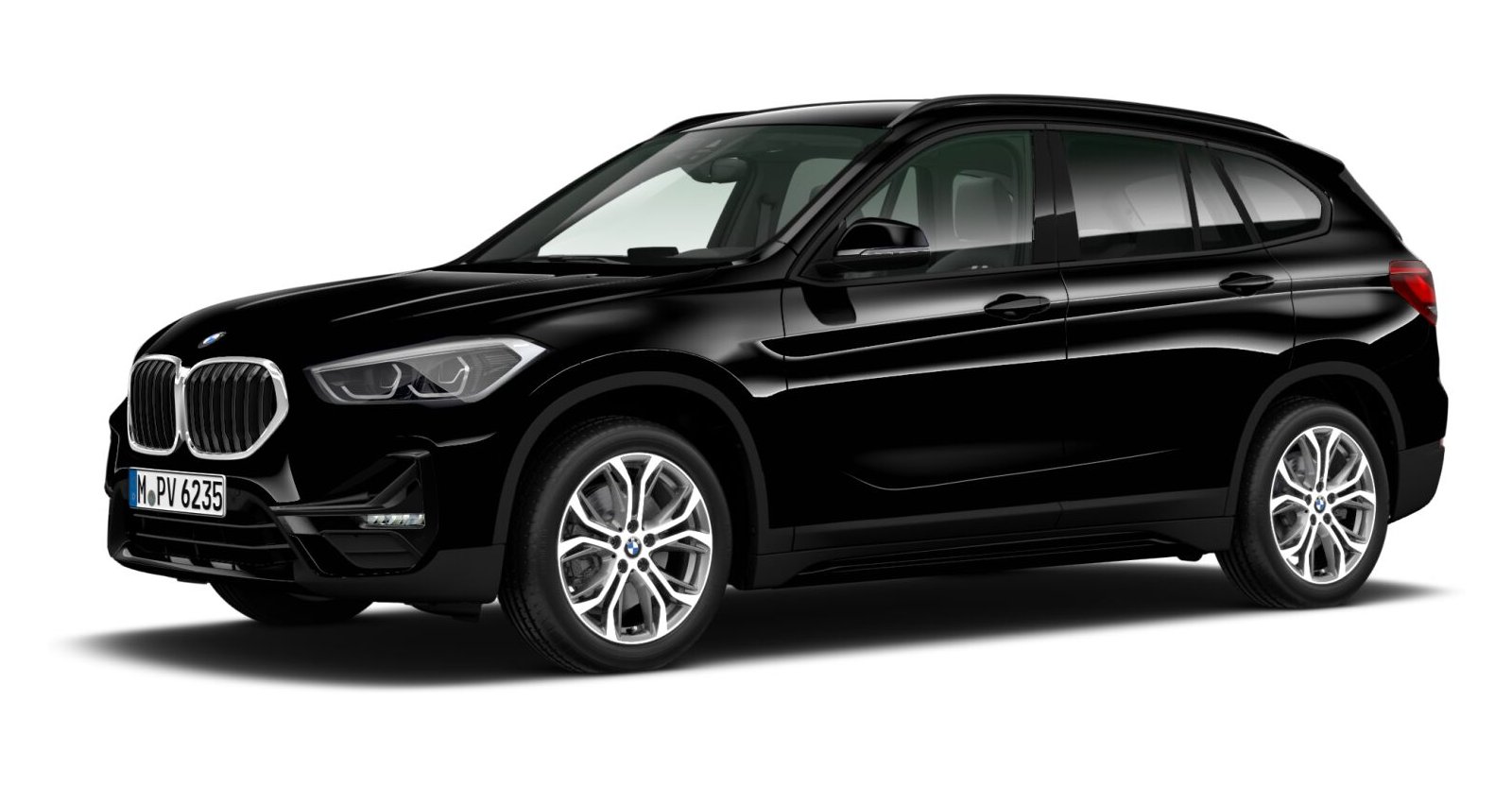 BMW BMW X in Schwarz von vorne BMW BMW X in Schwarz von vorne