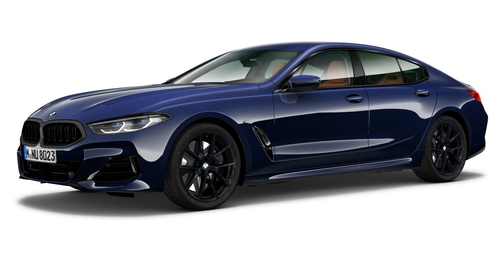 BMW BMW 8er in Blau von vorne BMW BMW 8er in Blau von vorne