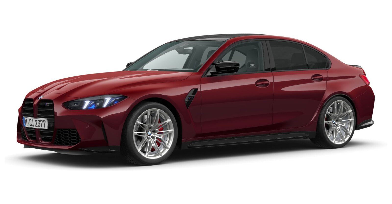 BMW BMW M in Rot von vorne BMW BMW M in Rot von vorne