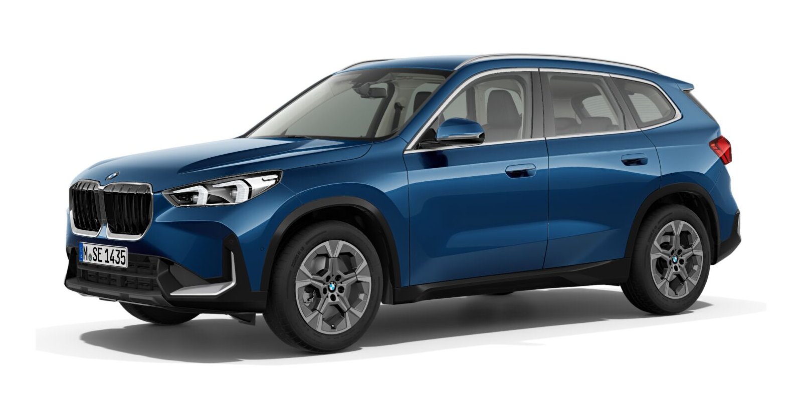 BMW BMW X in Blau von vorne BMW BMW X in Blau von vorne