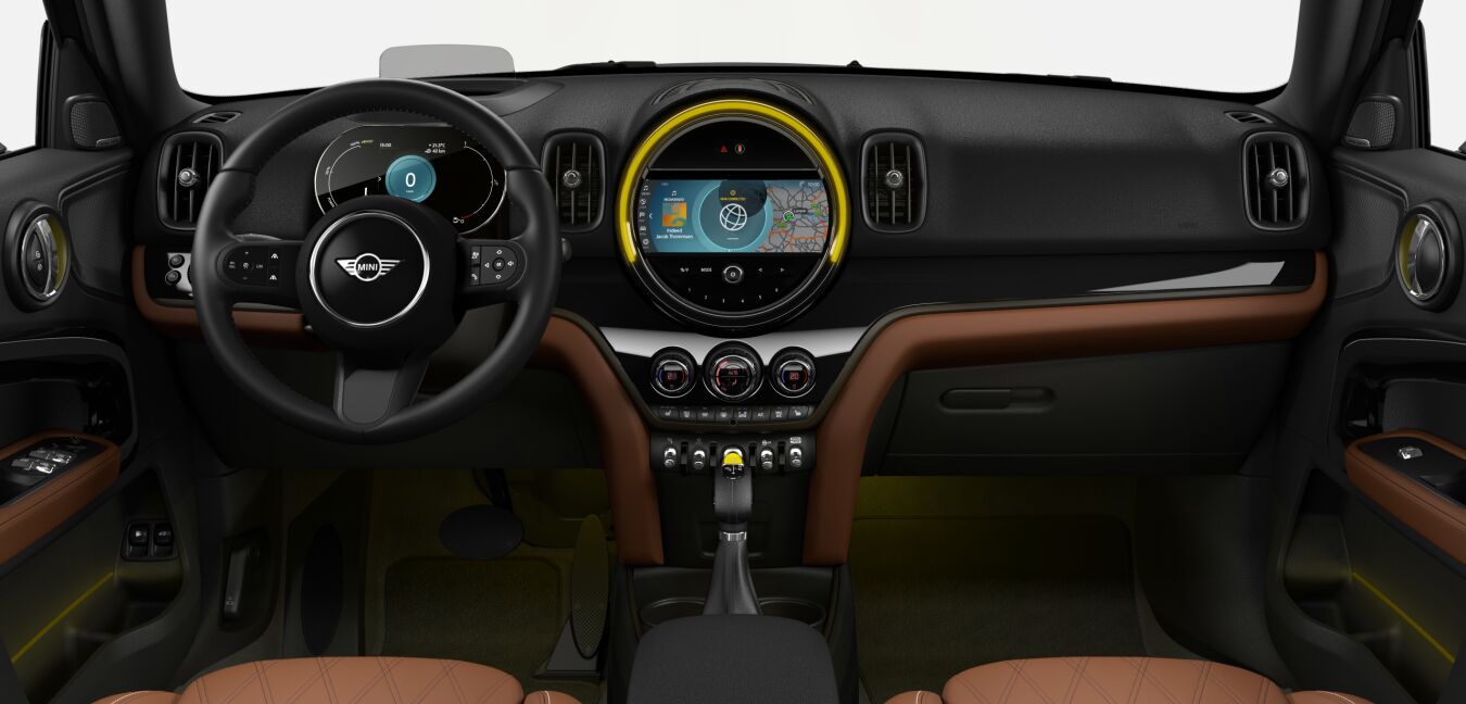 MINI MINI Countryman im Innenraum von vorne