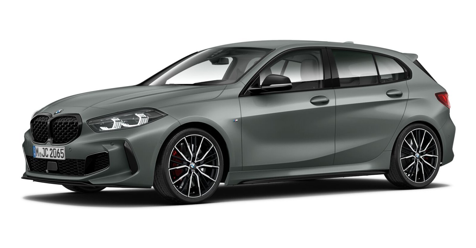 BMW BMW 1er in Grau von vorne BMW BMW 1er in Grau von vorne